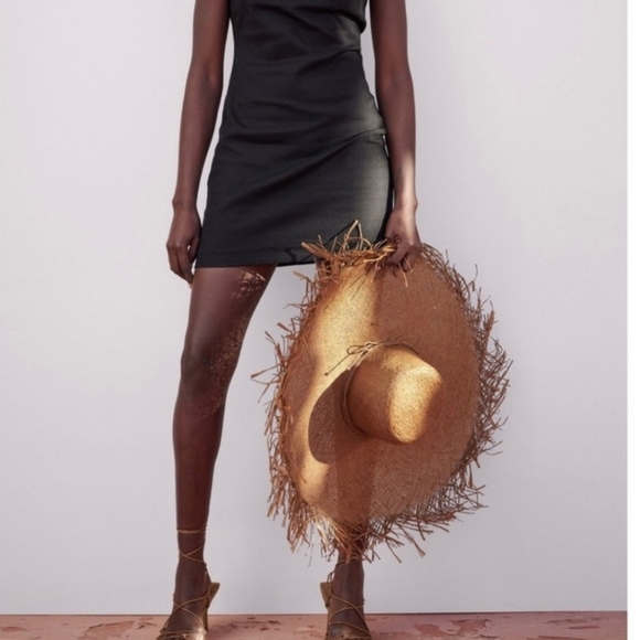 Zara frayed sun hat - Picture 3 of 5